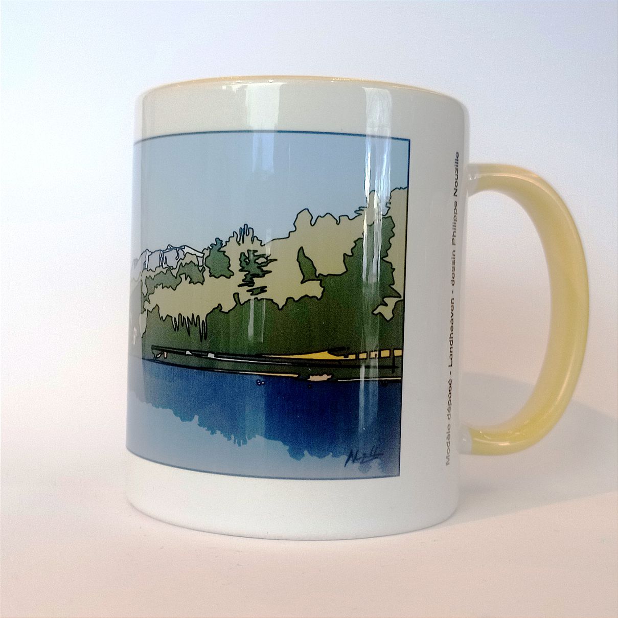 Mug couleur Amphion lac Leman