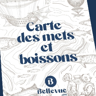 Carte des mets Bellevue restaurant Saint-Gingolf Suisse